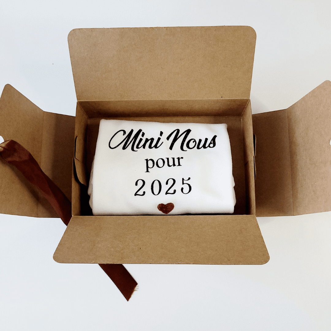 Body personnalisé d'annonce grossesse – Image 2