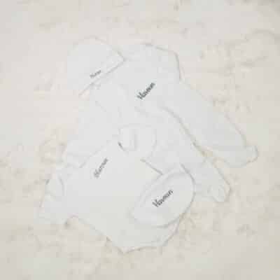 Ensemble 5 pièces en coton